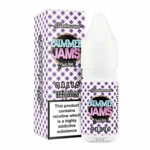 BLACKCURRANT SUMMER JAM 10ML NIC SALT BY JUST JAM