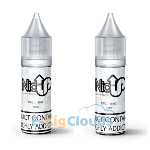 NIC UP - NICOTINE SHOT 10ML 18MG / 15MG 50VG