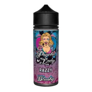 RAZZY (SLUSHY) 100ML E LIQUID BY PSYCHO LADY