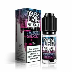 RASPBERRY SHERBET NIC SALT 10ML DOUBLE DRIP