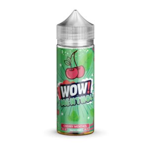 CHERRY MENTHOL 100ML E LIQUID WOW