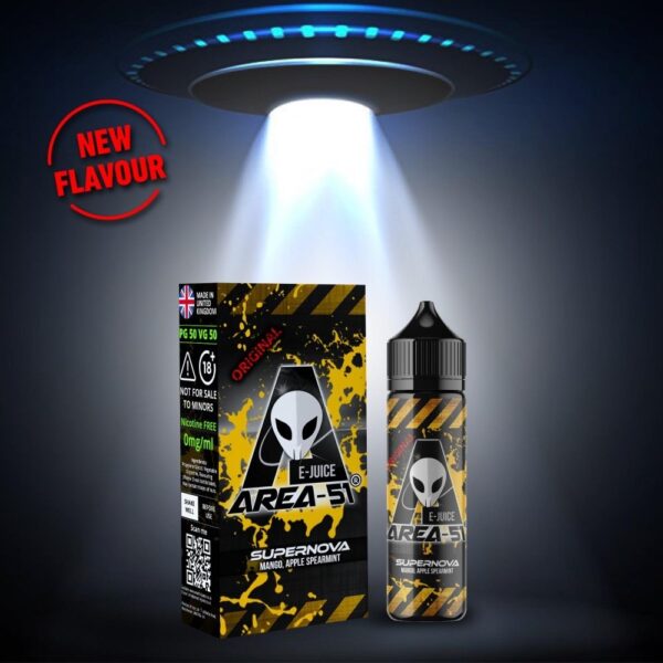 SUPERNOVA 50ML E-LIQUID BY AREA 51