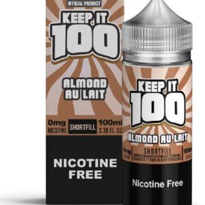 ALMOND AU LAIT 100ML E-LIQUID KEEP IT 100