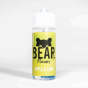 APPLE & LIME (FRUITS) 100ML E LIQUID BEAR FLAVORS