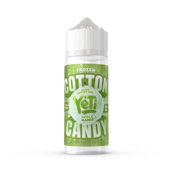 APPLE MANGO FROZEN COTTON CANDY 100ML E LIQUID YETI