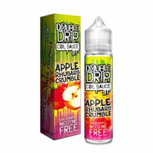 APPLE RHUBARB CRUMBLE E LIQUID 50ML BY DOUBLE DRIP