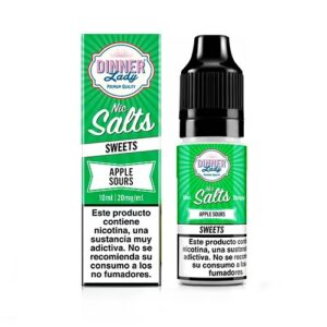 APPLE SOURS SWEETS 10ML NIC SALT DINNER LADY