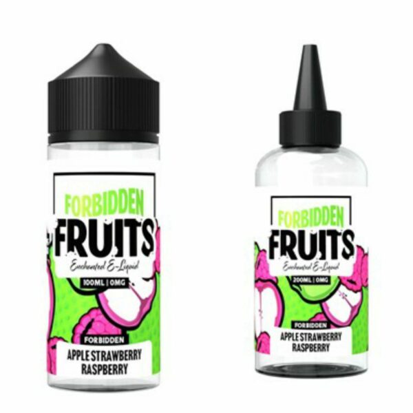 APPLE STRAWBERRY RASPBERRY E LIQUID FORBIDDEN FRUITS