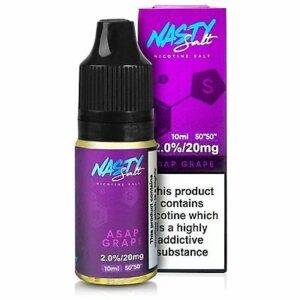 ASAP GRAPE NIC SALT 10ML BY NASTY JUICE