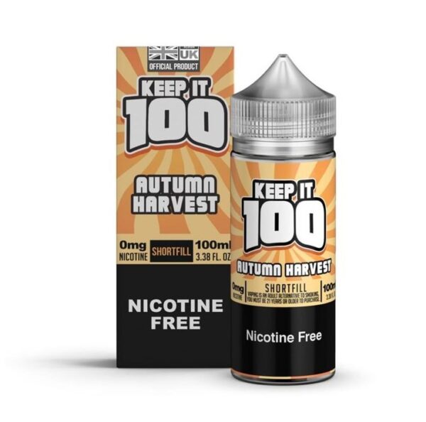 AUTUMN HARVEST 100ML E-LIQUID KEEP IT 100