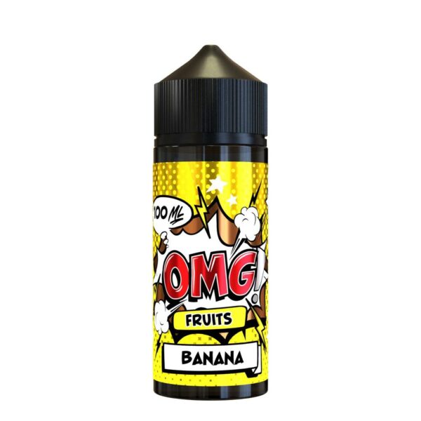 BANANA 100ML E LIQUID OMG FRUITS