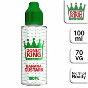BANANA CUSTARD 100ML E LIQUID DONUT KING