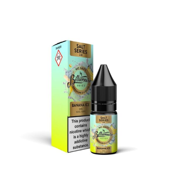 BANANA ICE 10ML NIC SALT BILLIONAIRE JUICE