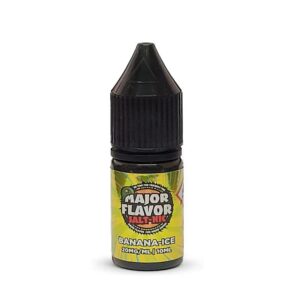 BANANA ICE NIC SALT 10ML BY MAJOR FLAVOR
