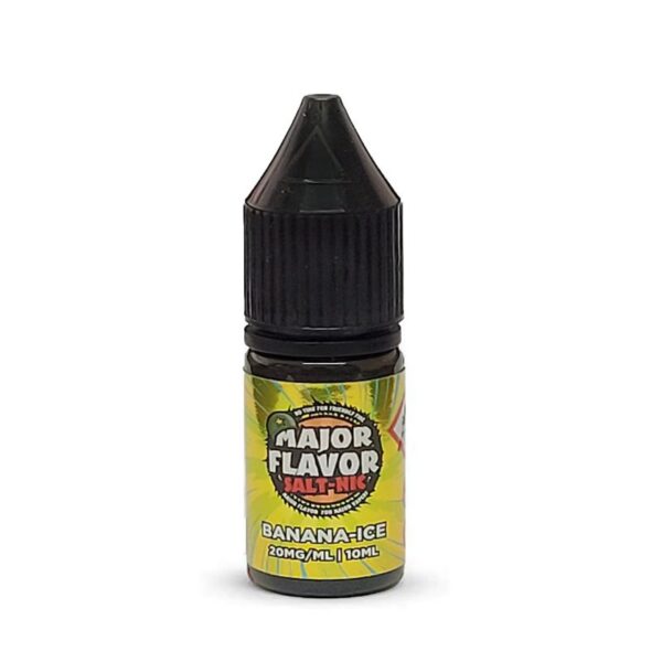 BANANA ICE NIC SALT 10ML BY MAJOR FLAVOR