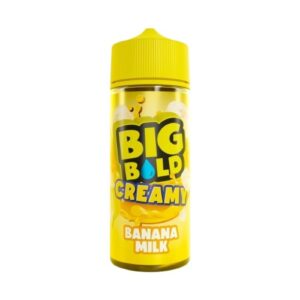 BANANA MILK CREAMY 100ML E LIQUID BIG BOLD