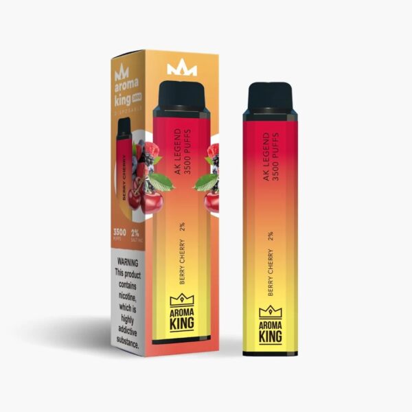 AROMA KING LEGEND 3500 DISPOSABLE VAPE KIT 20MG - Image 40
