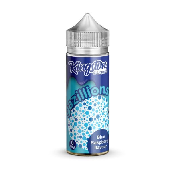 BLUE RASPBERRY GAZILLIONS E-LIQUID 100ML BY KINGSTON