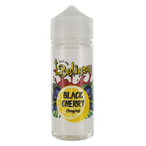 BLACK CHERRY 100ML E LIQUID I BELIEVE