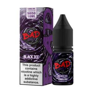 BLACK ICE 10ML NIC SALT BY BAD SALT