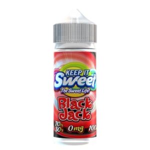 BLACK JACK 100ML E LIQUID KEEP IT SWEET