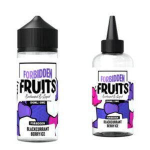 BLACKCURRANT BERRY ICE E LIQUID FORBIDDEN FRUITS