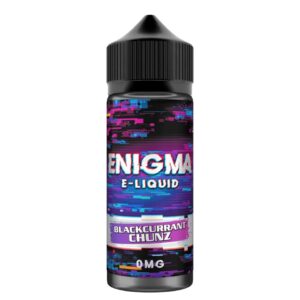 BLACKCURRANT CHUNZ 100ML E LIQUID ENIGMA EXP