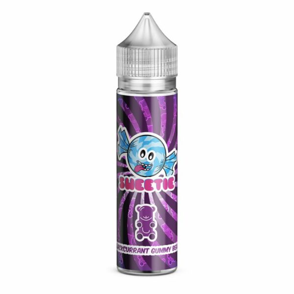 BLACKCURRANT GUMMY BEAR 50ML E LIQUID SWEETIE