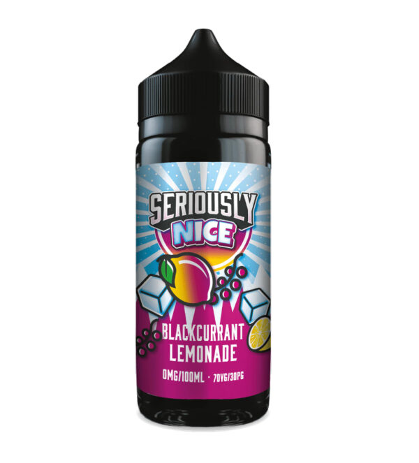 BLACKCURRANT LEMONADE 100ML E LIQUID SERIOUSLY NICE