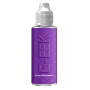 BLACKCURRANT MENTHOL 100ML E LIQUID G-EEK