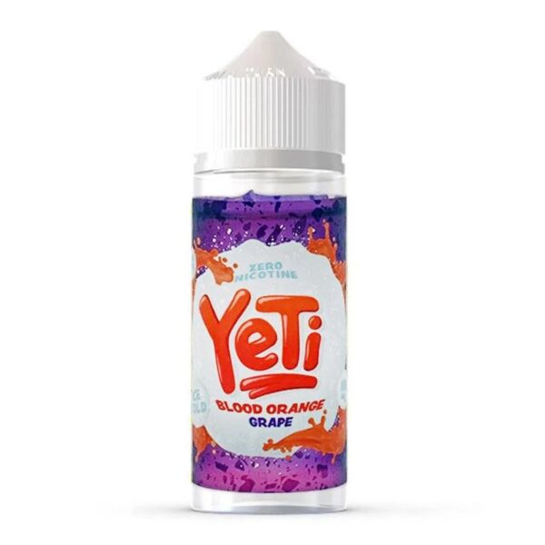 BLOOD ORANGE GRAPE 100ML E LIQUID YETI