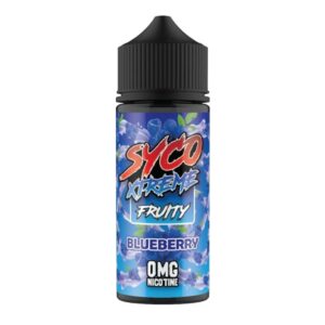BLUBERRY FRUITY E LIQUID 100ML SYCO XTREME