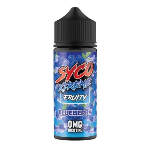 BLUBERRY FRUITY E LIQUID 100ML SYCO XTREME