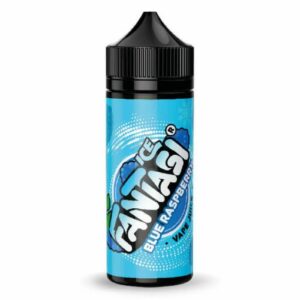 BLUE RASPBERRY ICE 100ML E LIQUID FANTASI