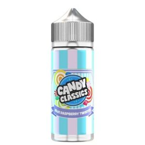 BLUE RASPBERRY TWISTER 100ML E LIQUID CANDY CLASSICS