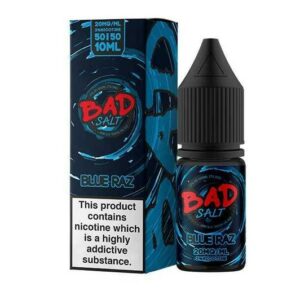 BLUE RAZ 10ML NIC SALT BY BAD SALT