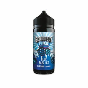 BLUE RAZZ ICE 100ML E LIQUID SERIOUSLY NICE BY DOOZY