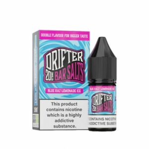 BLUE RAZZ LEMONADE ICE 10ML NIC SALT DRIFTER BAR SALTS