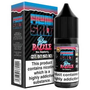 BLUE RAZZLE NIC SALT 10ML FRUNK SALT PACK OF 5