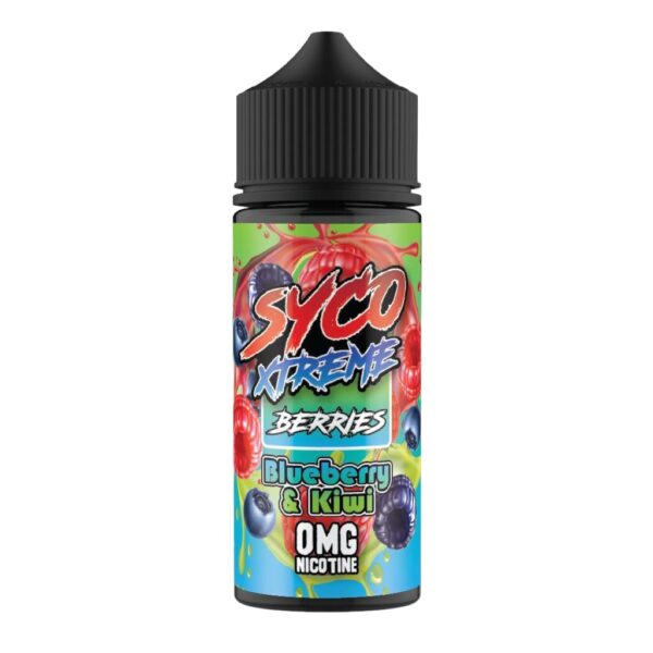 BLUEBERRY & KIWI BERRIES E LIQUID 100ML SYCO XTREME