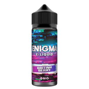 BRITISH BERRY 100ML E LIQUID ENIGMA EXP