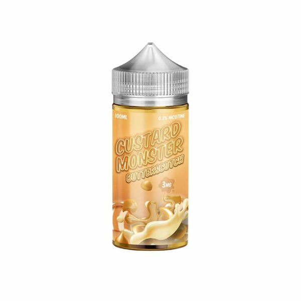 BUTTERSCOTCH ELIQUID 100ML CUSTARD MONSTER UK Vape Store ECig Clouds