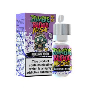 BLACKCURRANT MENTHOL NIC SALT 10ML BY ZOMBIE BLOOD