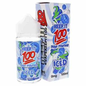 BLUE SLUSHIE ICED 100ML E-LIQUID KEEP IT 100