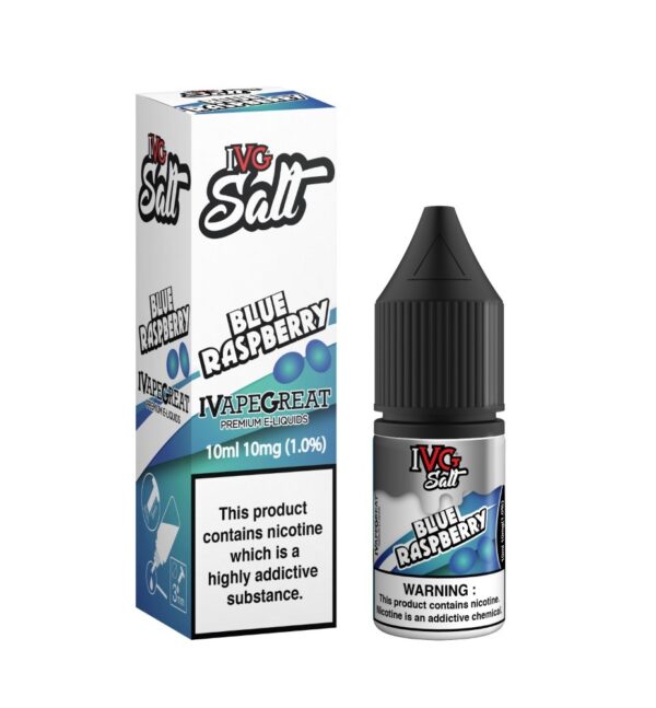 BLUE RASPBERRY NIC SALT 10ML BY IVG