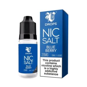 BLUE BERRY RAINBOW RANGE NIC SALT 6 X 10ML V DROPS