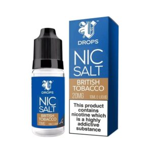 BRITISH TOBACCO RAINBOW RANGE NIC SALT 6 X 10ML V DROPS