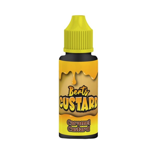 CARAMEL CUSTARD 100ML E LIQUID BERTS CUSTARD KINGSTON