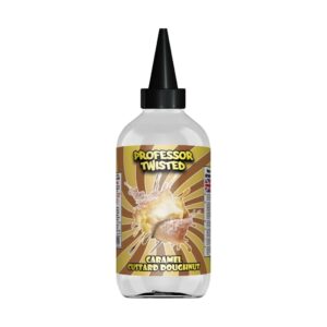 CARAMEL CUSTARD DOUGHNUT 200ML E LIQUID PROFESSOR TWISTED EXP