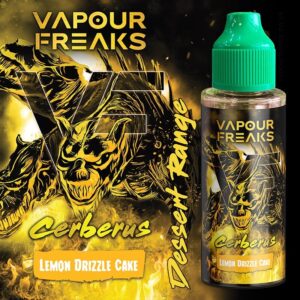 CERBERUS 100ML E LIQUID VAPOUR FREAKS DESSERTS